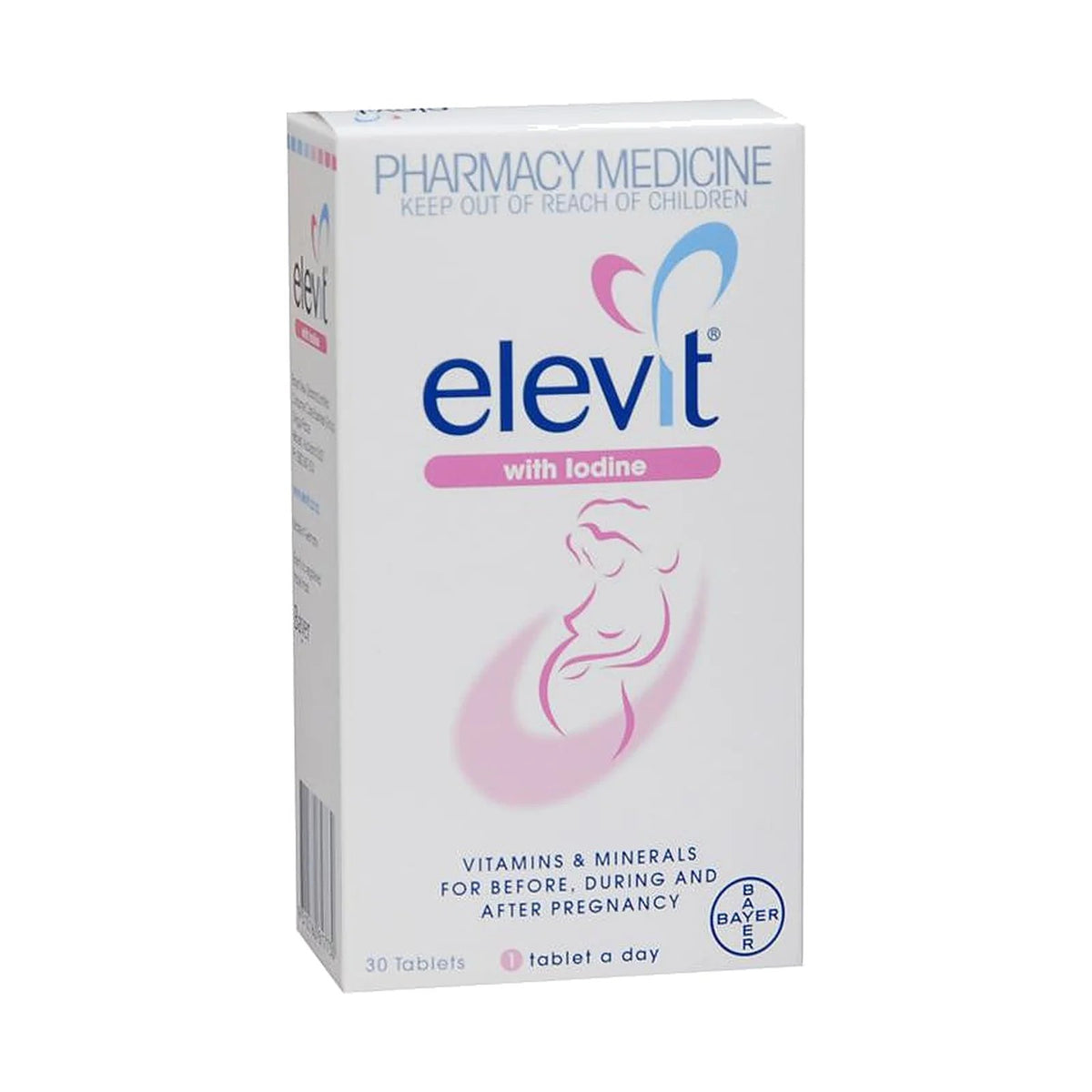 Elevit Pronatal, boîte de complément multivitamine, visuel complémentaire du produit