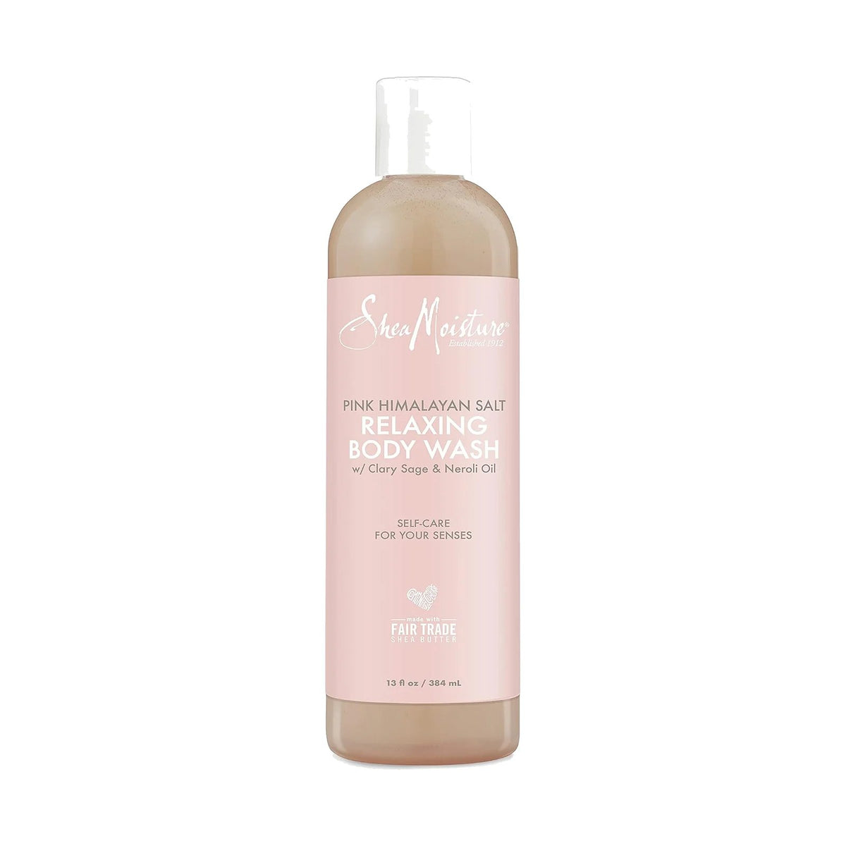 SheaMoisture Gel douche corps - Sel rose de l'Himalaya 384 ml