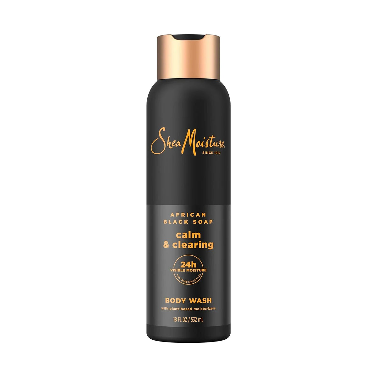 SheaMoisture Gel douche corps - Savon noir africain Calm & Clearing 532 ml