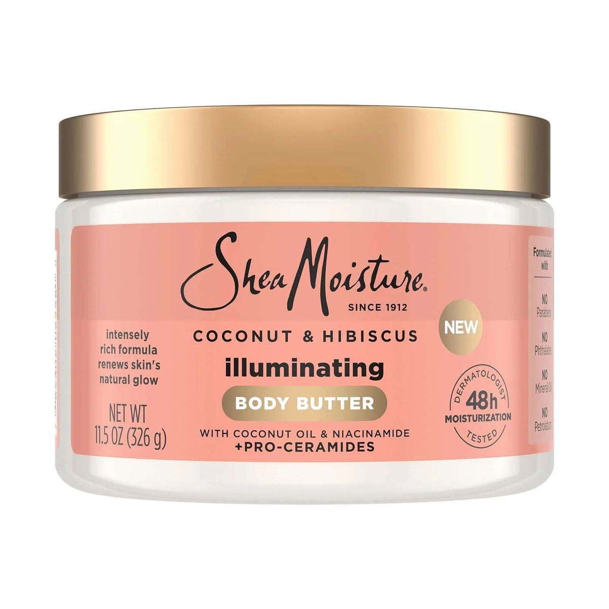 SheaMoisture Illuminating Body Butter coco et hibiscus