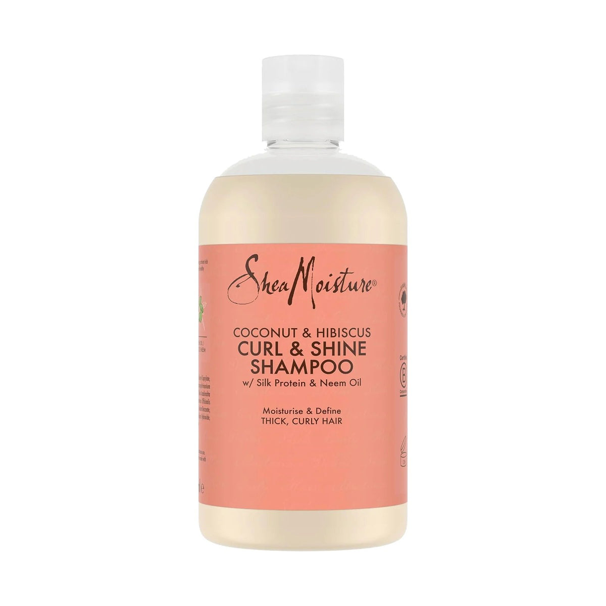SheaMoisture Shampoing Curl & Shine coco et hibiscus 384 ml