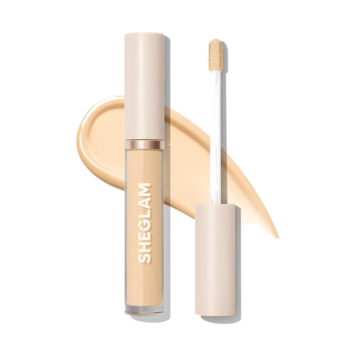 Anticernes SHEGLAM Like Magic 12 h, teinte Butter Cream, sur fond blanc