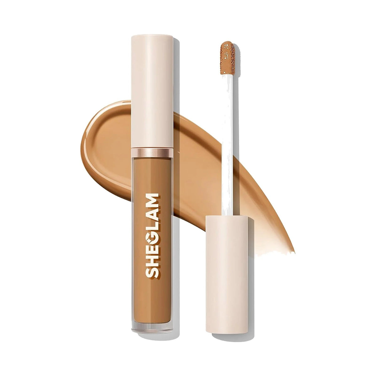 Anticernes SHEGLAM Like Magic 12 h, teinte Caramel, sur fond blanc