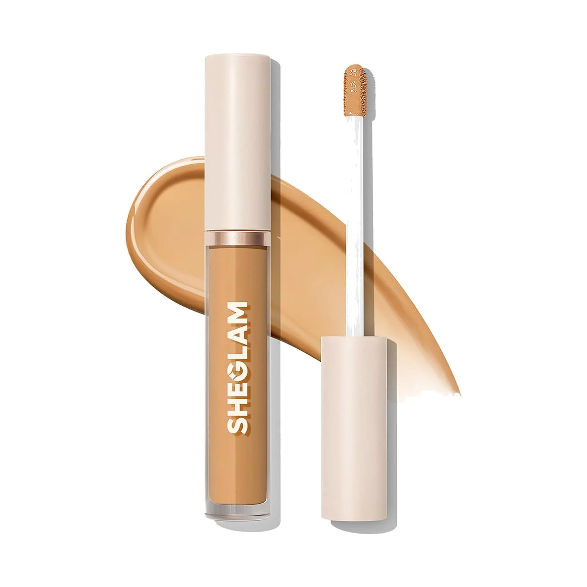 Anticernes SHEGLAM Like Magic 12 h, teinte Golden, sur fond blanc