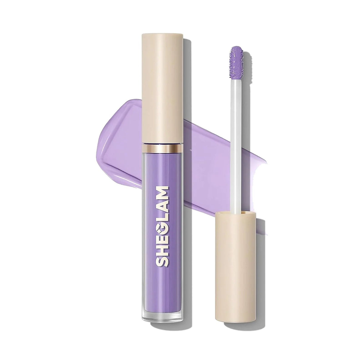 Anticernes SHEGLAM Like Magic 12 h, teinte Purple, sur fond blanc