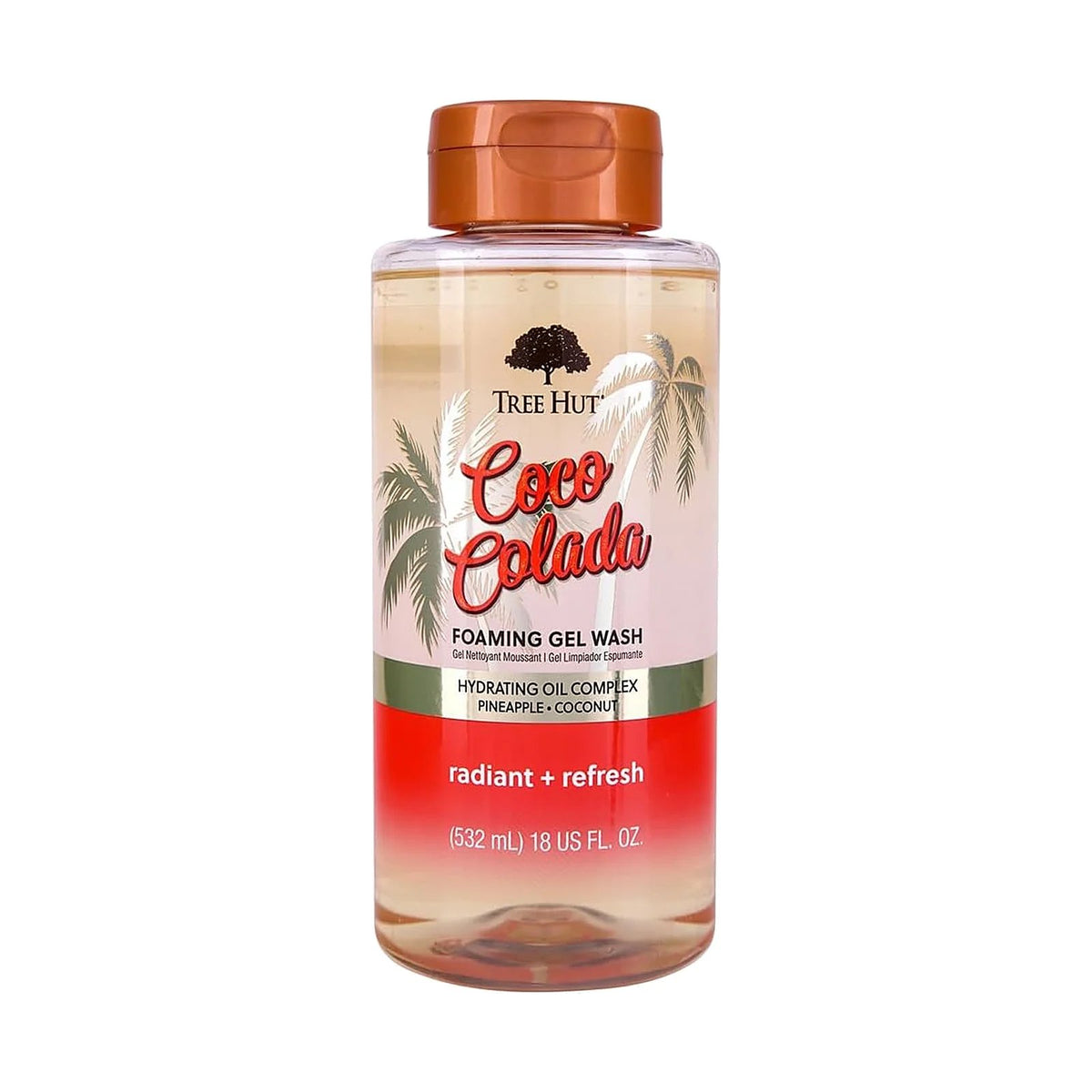 Tree Hut Foaming Gel Wash gel douche 532 ml - Coco Colada