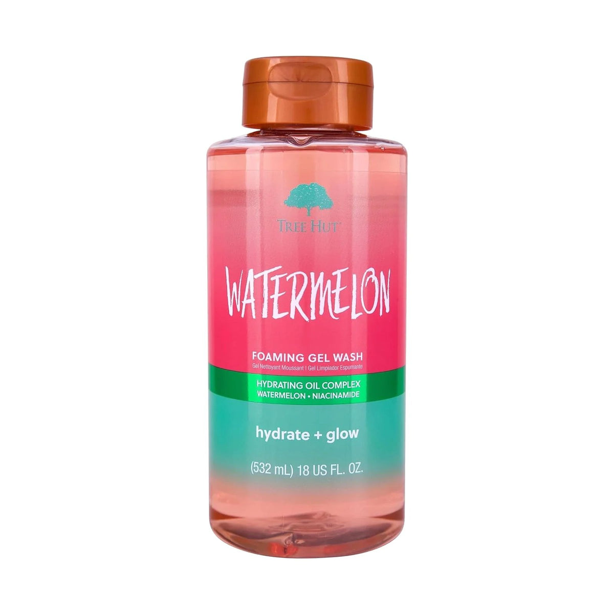 Tree Hut Foaming Gel Wash gel douche 532 ml - Watermelon