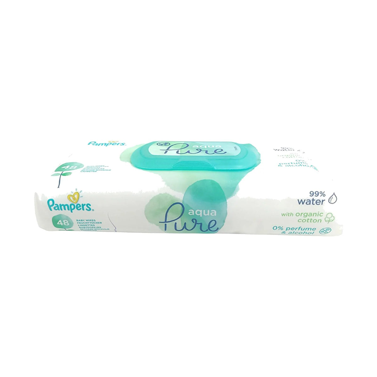 Pampers Aqua Pure, paquet de 48 lingettes