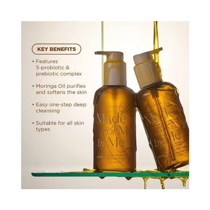 AXIS-Y Biome Resetting Moringa huile démaquillante, 200 ml