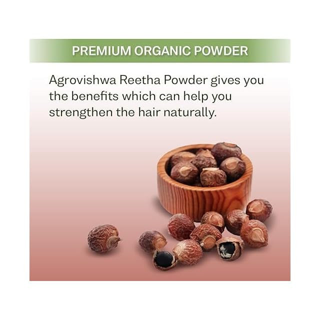 Agrovishwa poudre de reetha bio 100 g