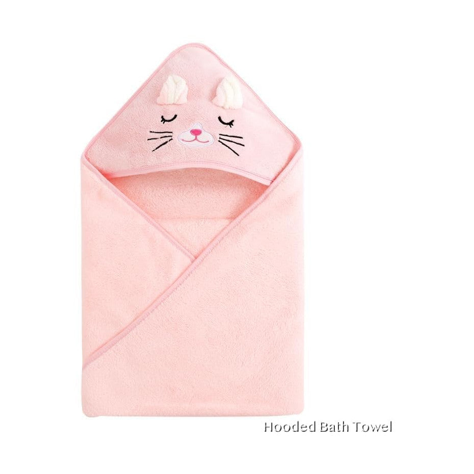 Hjb Visso serviette de bain à capuche en microfibre 80 x 80 cm