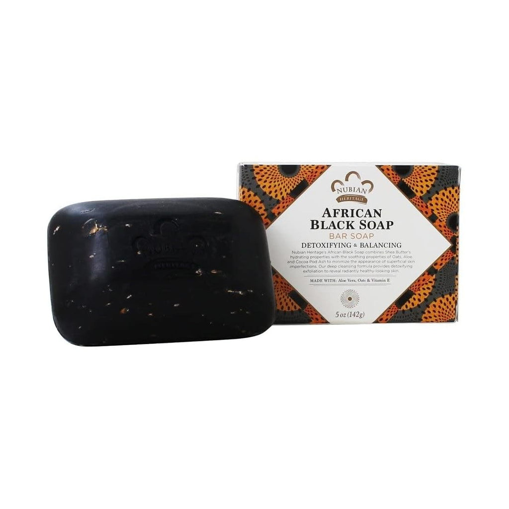 Nubian Heritage savon noir africain 142 g