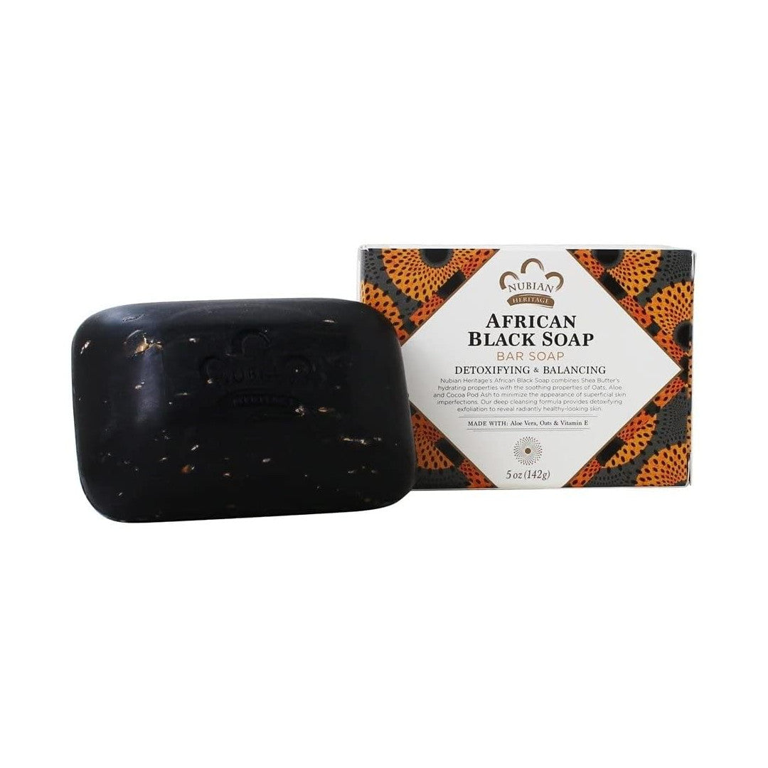 Nubian Heritage savon noir africain 142 g