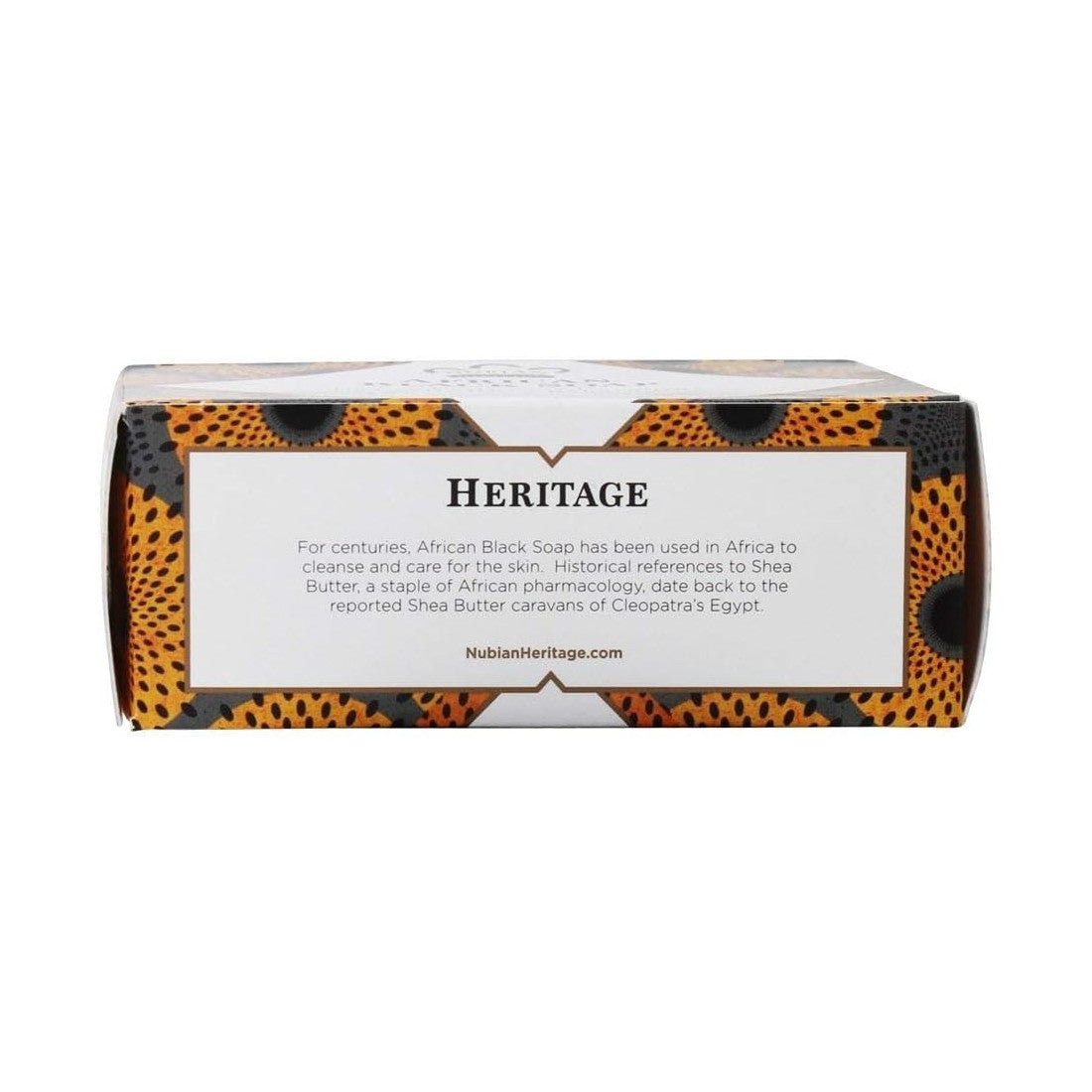 Nubian Heritage savon noir africain 142 g