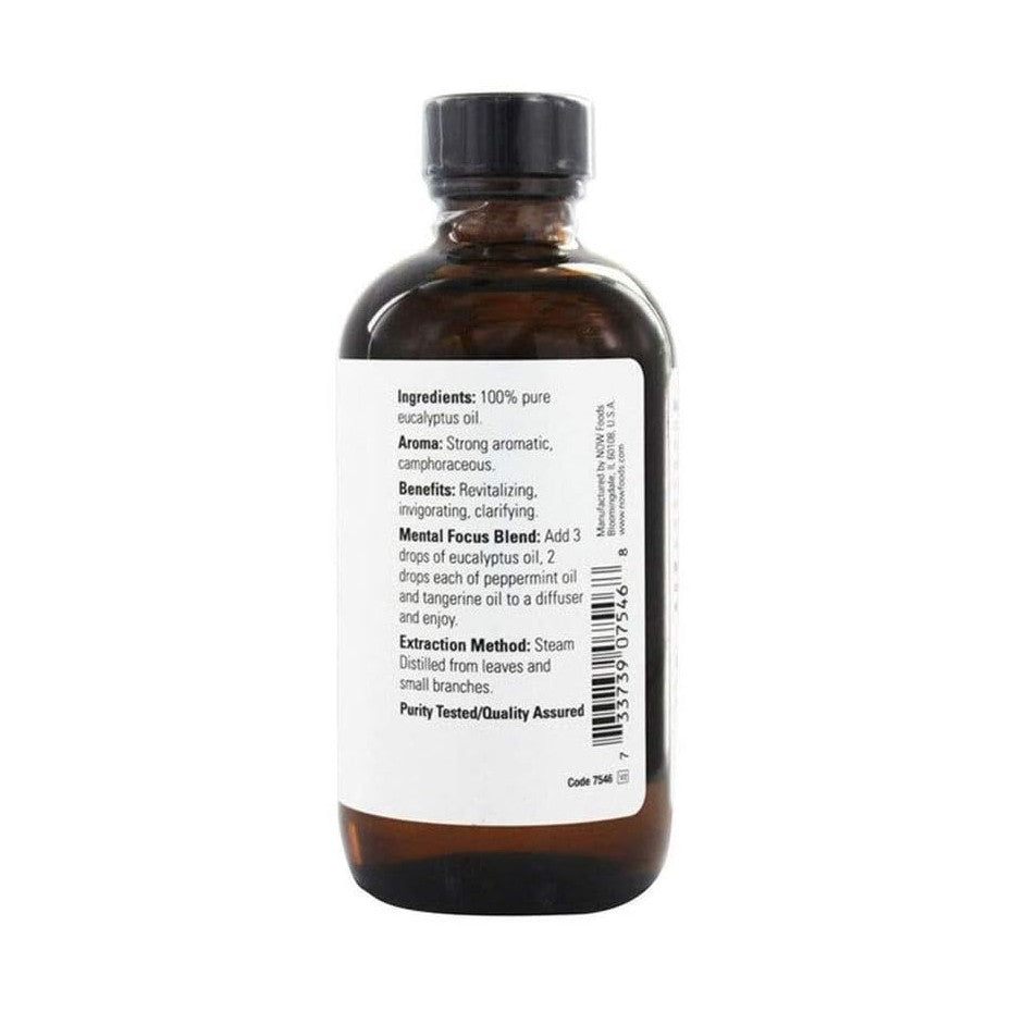 NOW Solutions huile essentielle d'eucalyptus