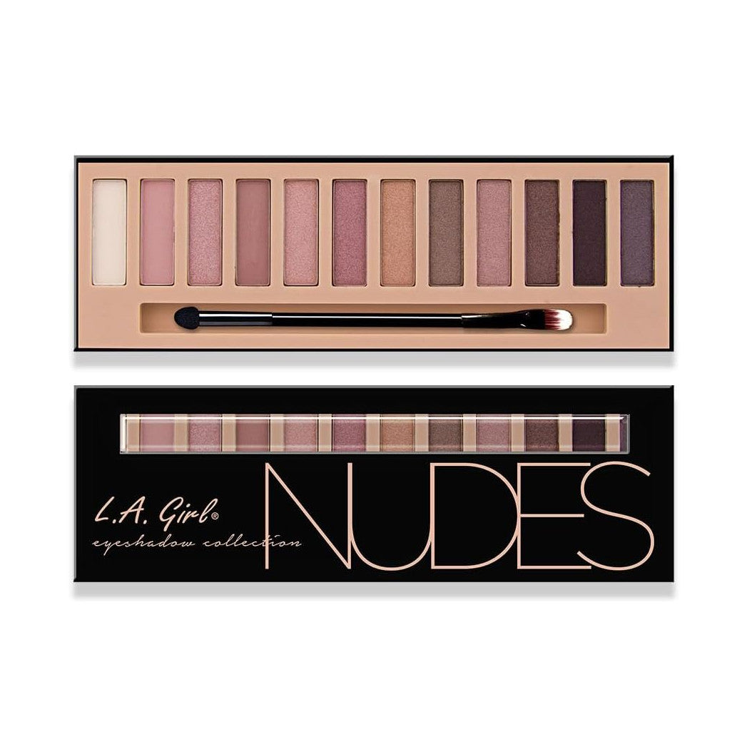 L.A. Girl Beauty Brick palette 12 fards nude