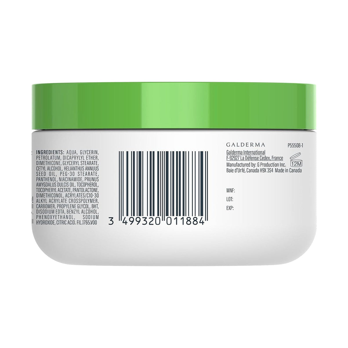 Cetaphil crème hydratante sans parfum 250 g