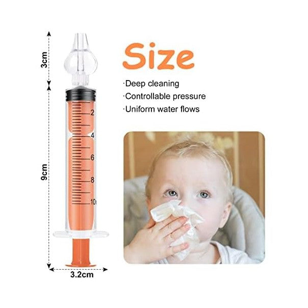 Vicloon mouche-bébé à seringue, lot de 6