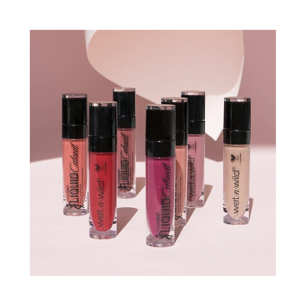 Wet n Wild MegaLast Liquid Catsuit rouge à lèvres mat, 6 ml