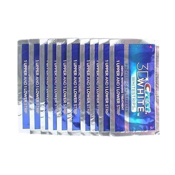 Crest 3D Whitestrips Professional Effects, 20 bandes