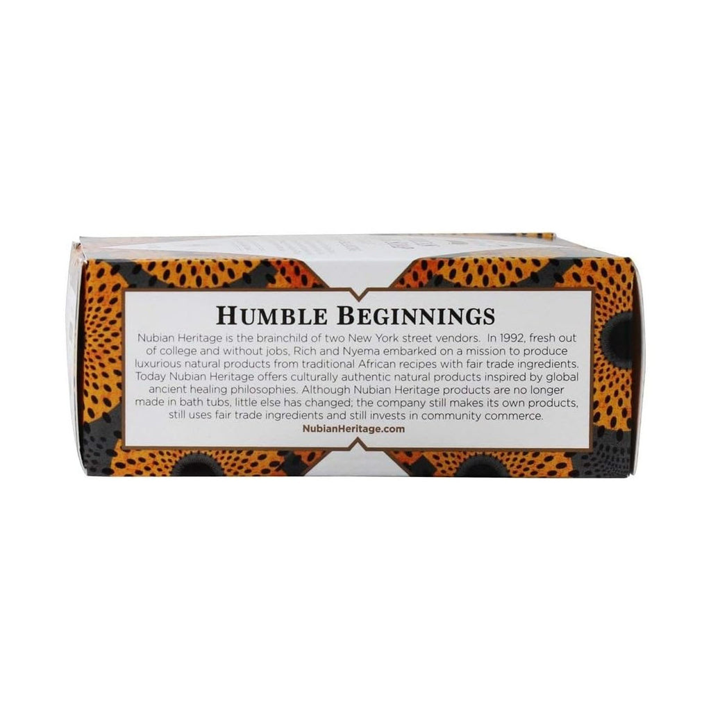Nubian Heritage savon noir africain 142 g