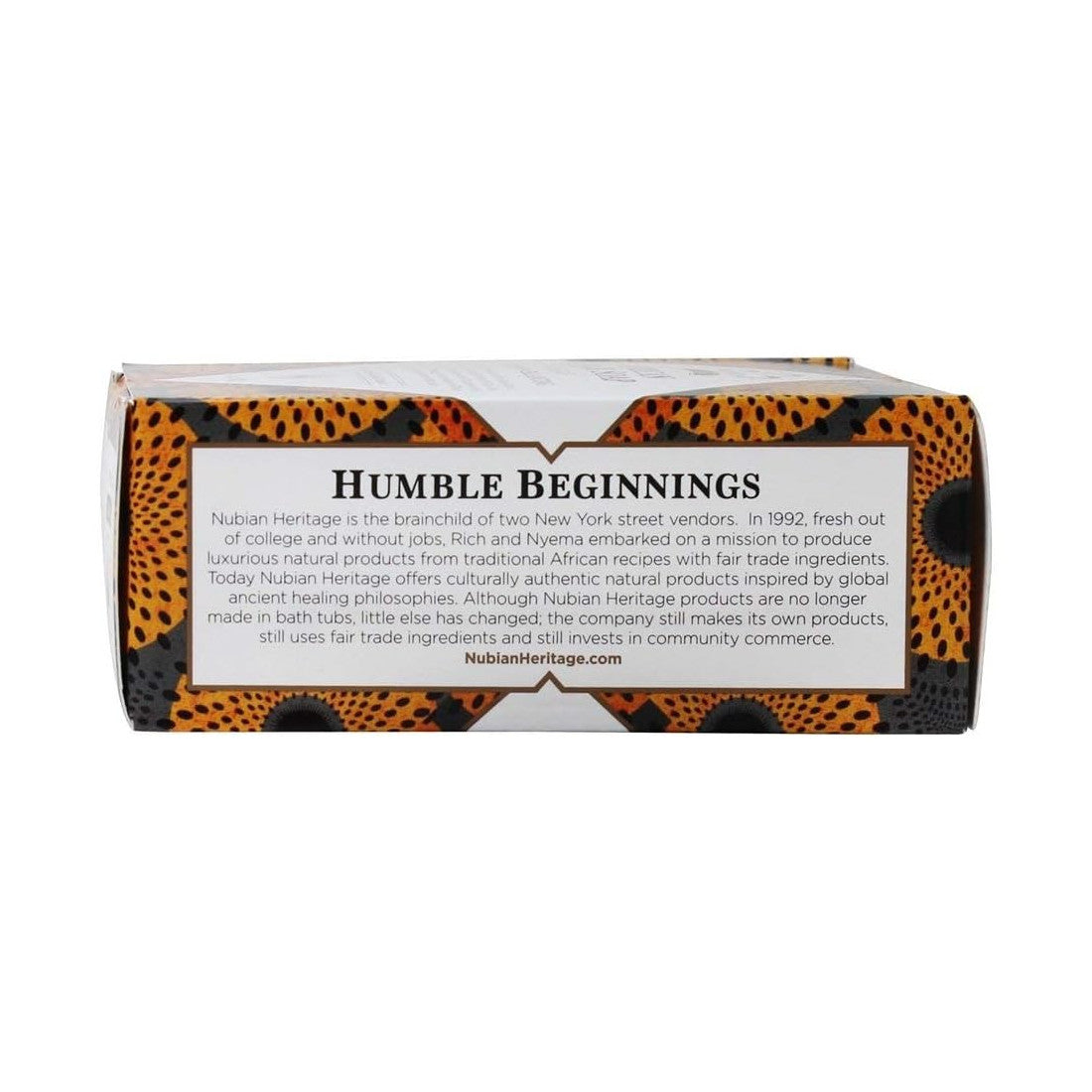 Nubian Heritage savon noir africain 142 g