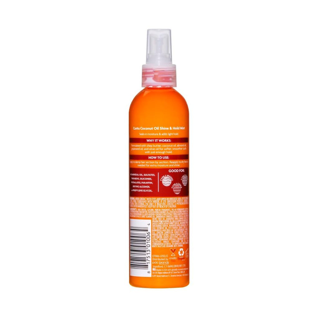 Cantu Shine & Hold brume de finition coco 237 ml