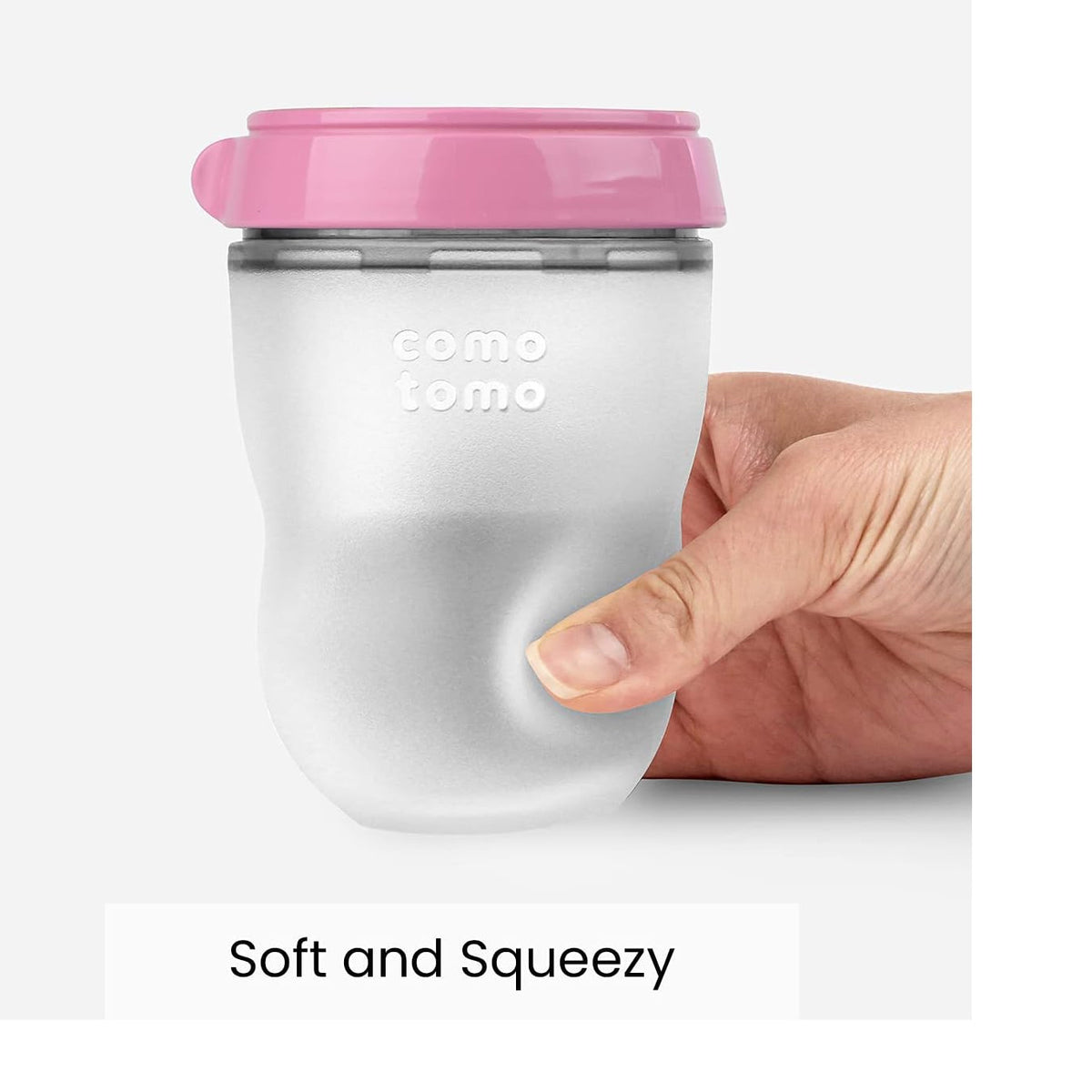 Comotomo biberon en silicone souple