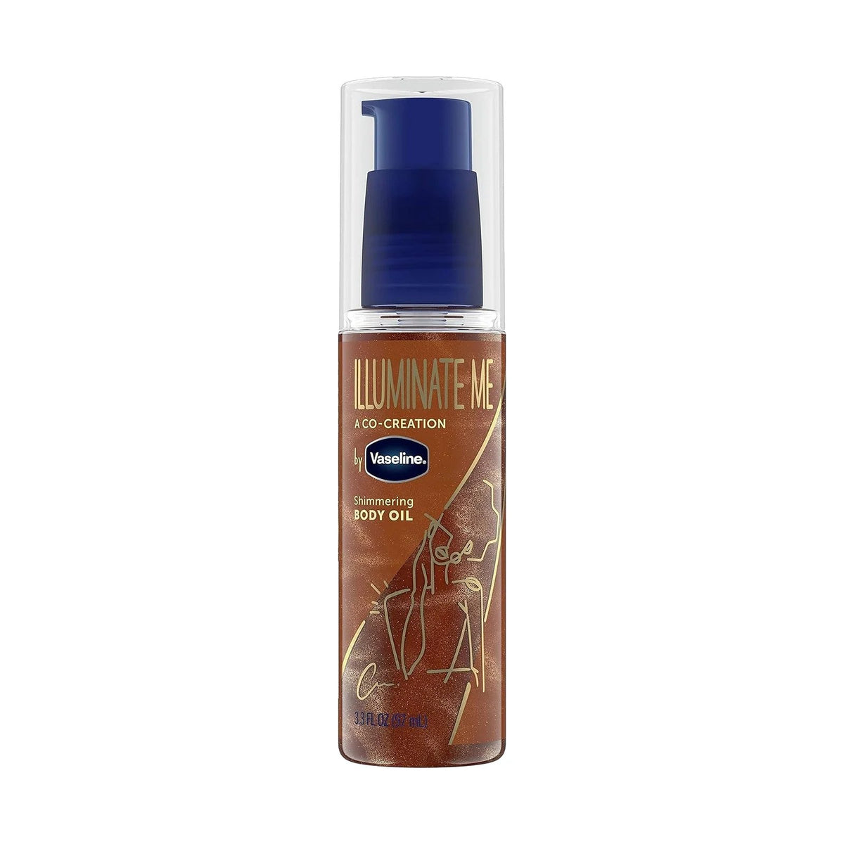 Vaseline Illuminate Me Huile corps scintillante 100 ml