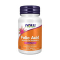 NOW Foods acide folique 800 mcg + B12, 250 comprimés
