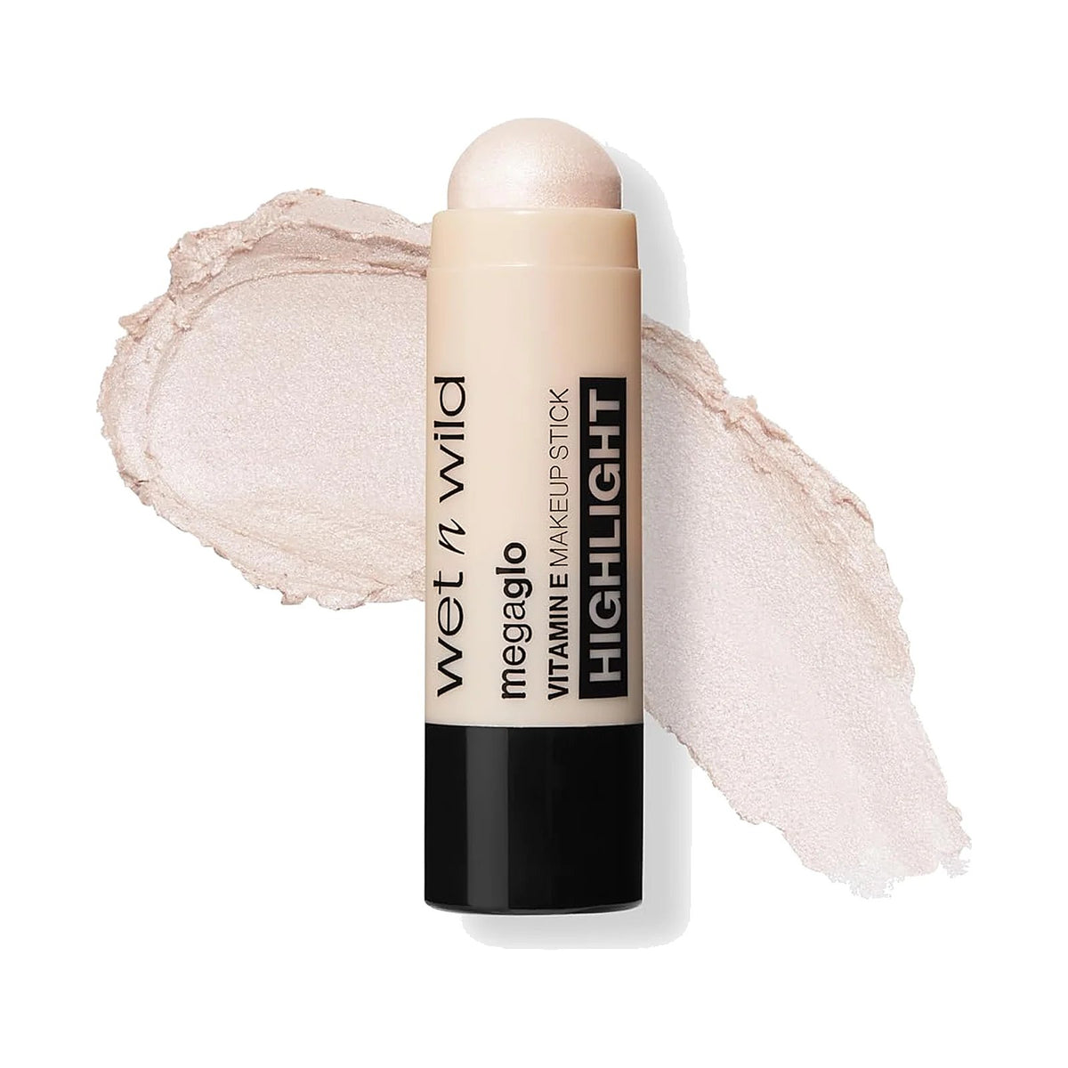 Stick multi-usage wet n wild MegaGlo 6 g, teinte Moonlike, sur fond blanc
