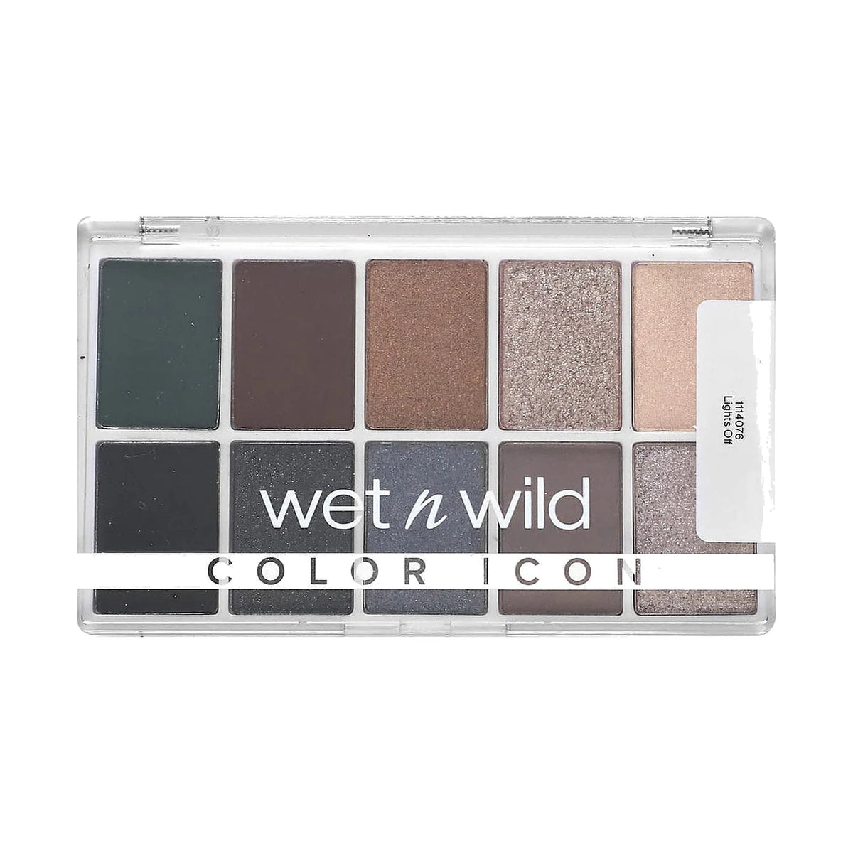 Wet n Wild Palette Color Icon 10 fards Lights Off