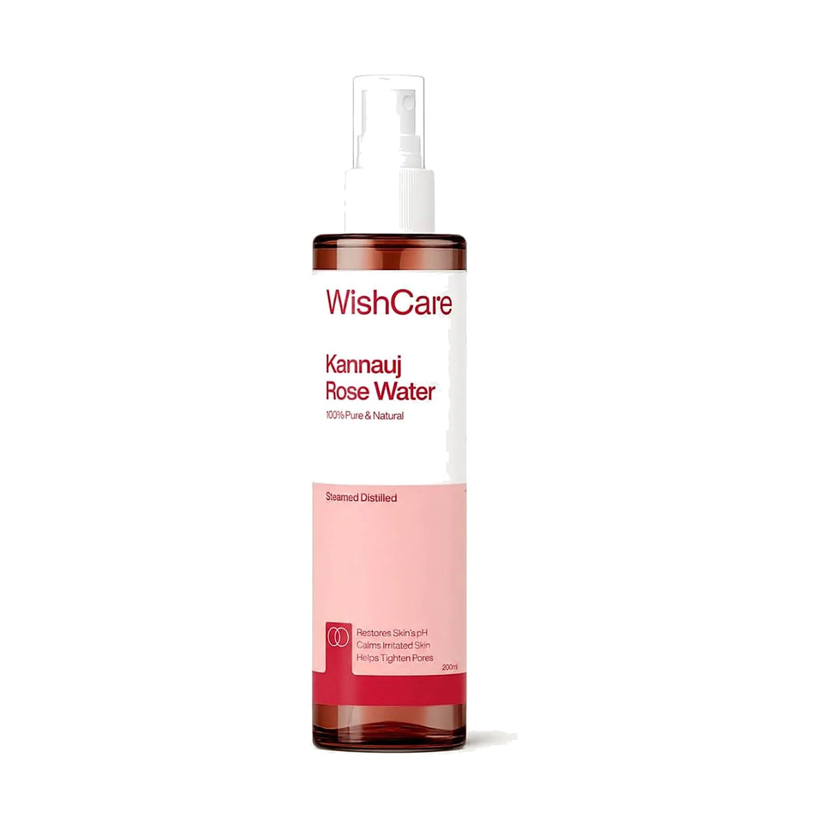 WishCare Eau de rose pure en spray 200 ml